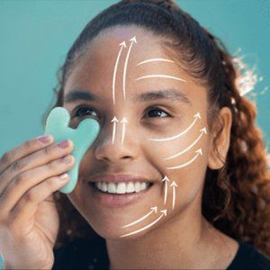 OSEA MALIBU GUA SHA SCULPTOR JADE SKIN CARE TOOL
